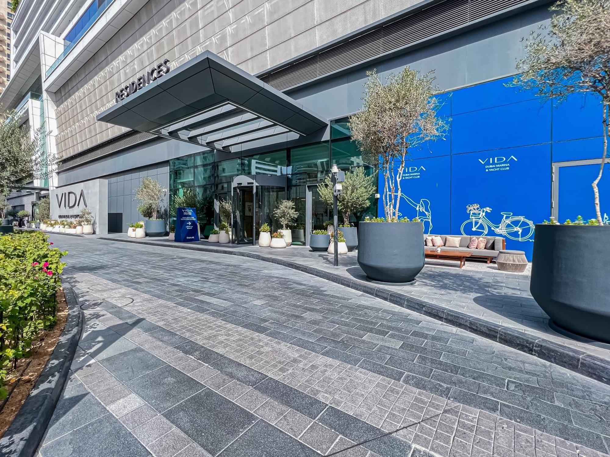 Apartament Modern 2Br High Floor Haven In Vida Dubai Marina Zewnętrze zdjęcie