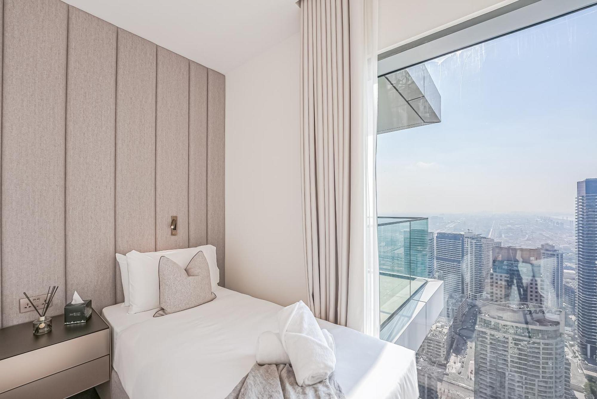 Apartament Modern 2Br High Floor Haven In Vida Dubai Marina Zewnętrze zdjęcie