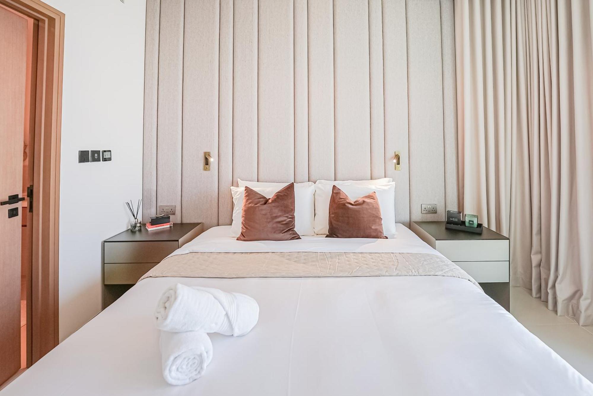 Apartament Modern 2Br High Floor Haven In Vida Dubai Marina Zewnętrze zdjęcie