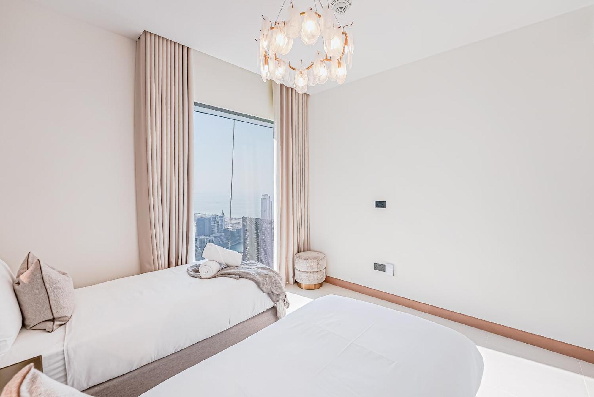 Apartament Modern 2Br High Floor Haven In Vida Dubai Marina Zewnętrze zdjęcie