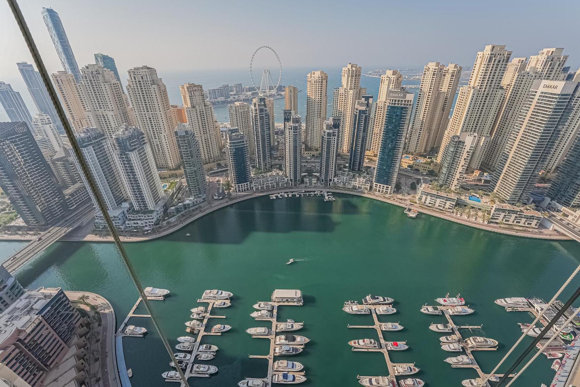 Apartament Modern 2Br High Floor Haven In Vida Dubai Marina Zewnętrze zdjęcie