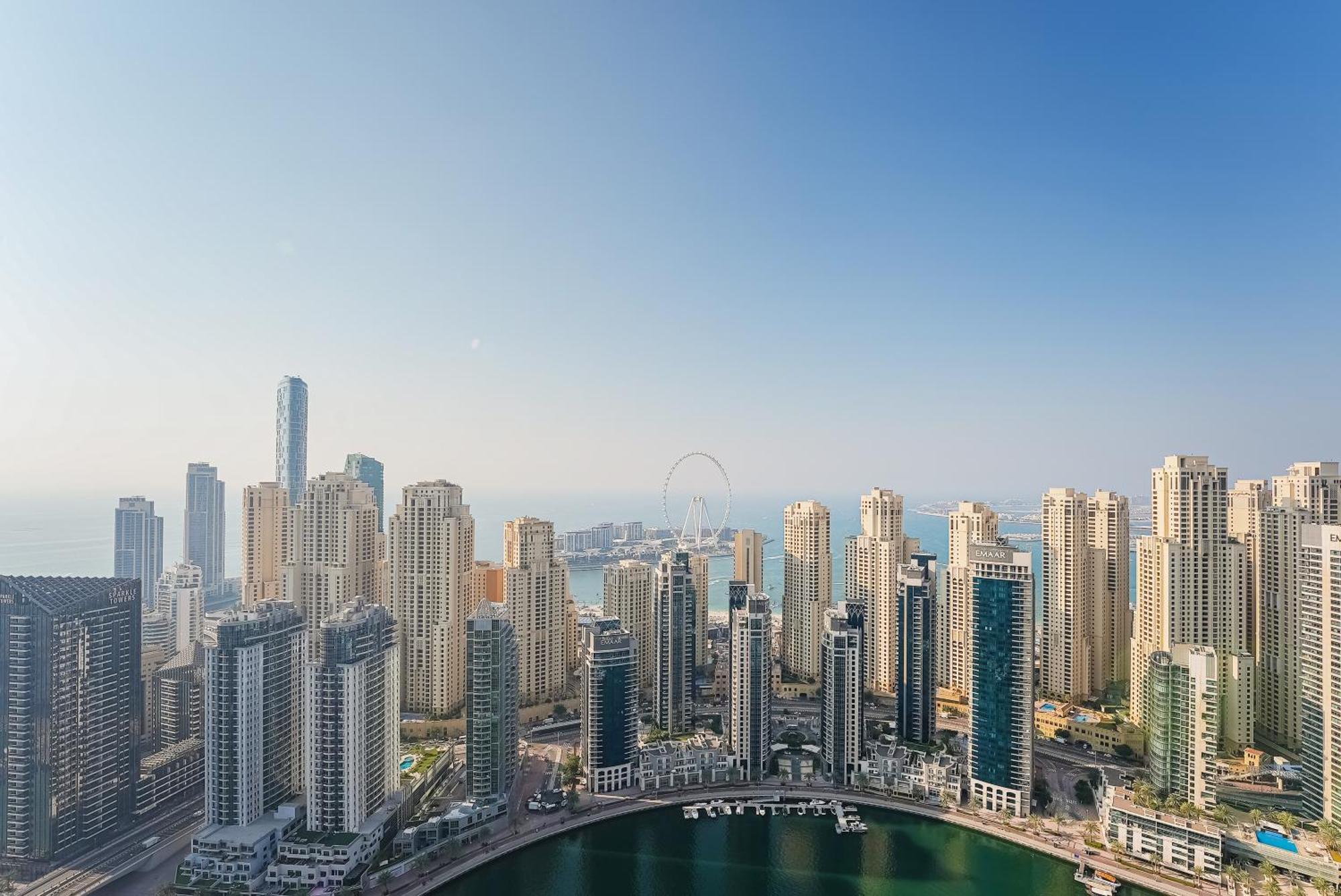 Apartament Modern 2Br High Floor Haven In Vida Dubai Marina Zewnętrze zdjęcie