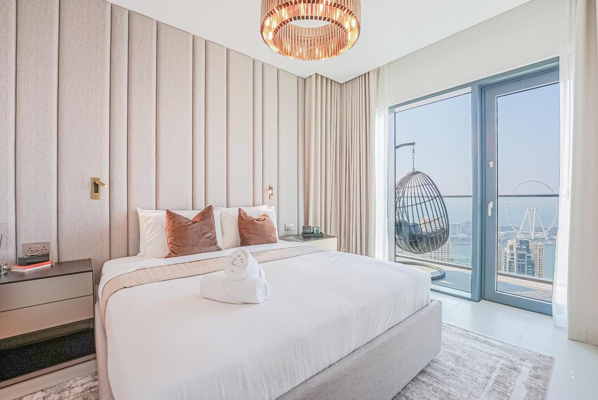 Apartament Modern 2Br High Floor Haven In Vida Dubai Marina Zewnętrze zdjęcie